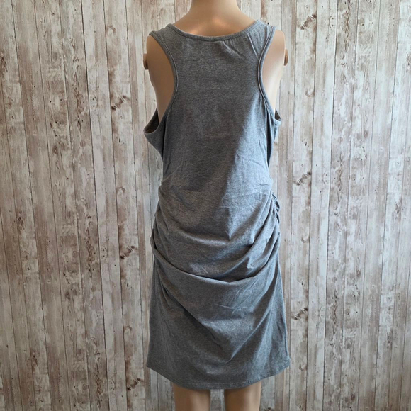 Women's Missufe Gray Maternity Dress Size L - Picture 3 of 8